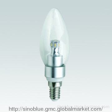 360 degree 3W LED candle lamp